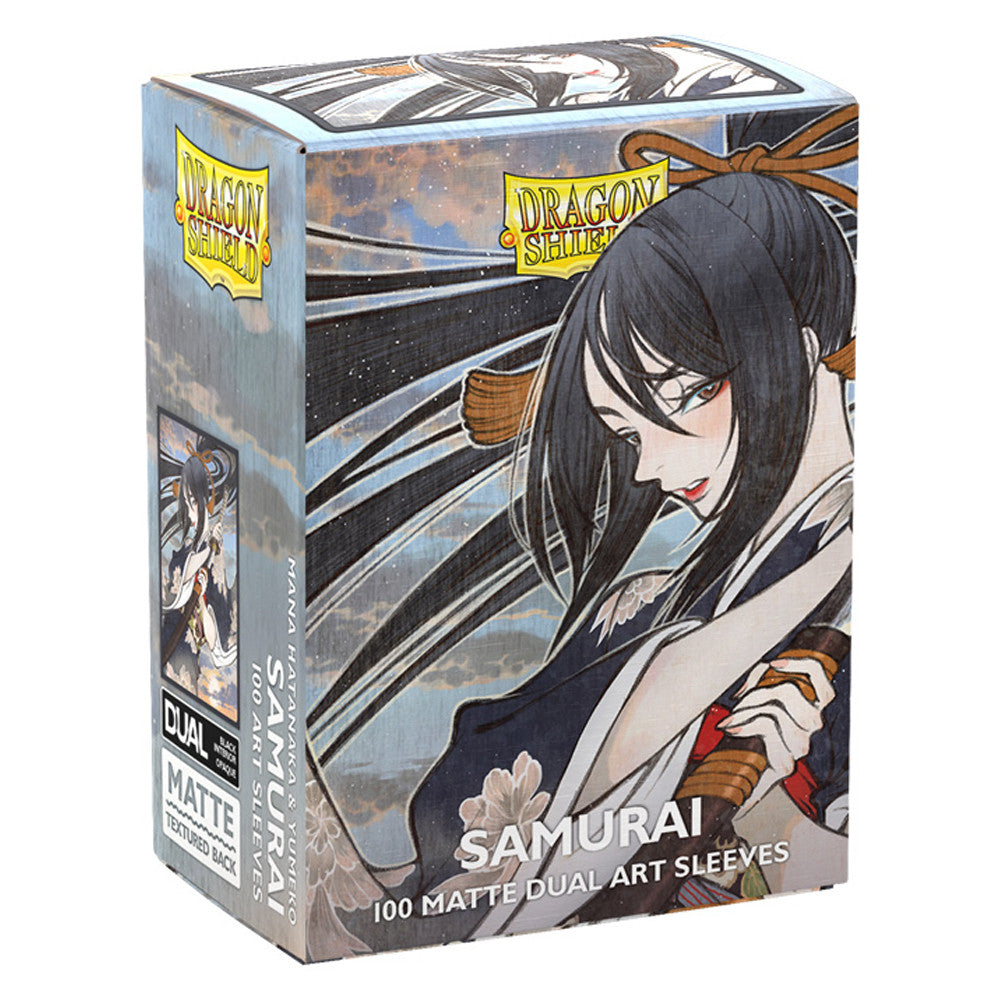 Dragon Shield - Samurai - Matte Dual Art Sleeves - 100ct Neutral Grounds Online Dragon Shield - Samurai - Matte Dual Art Sleeves - 100ct Neutral Grounds Online