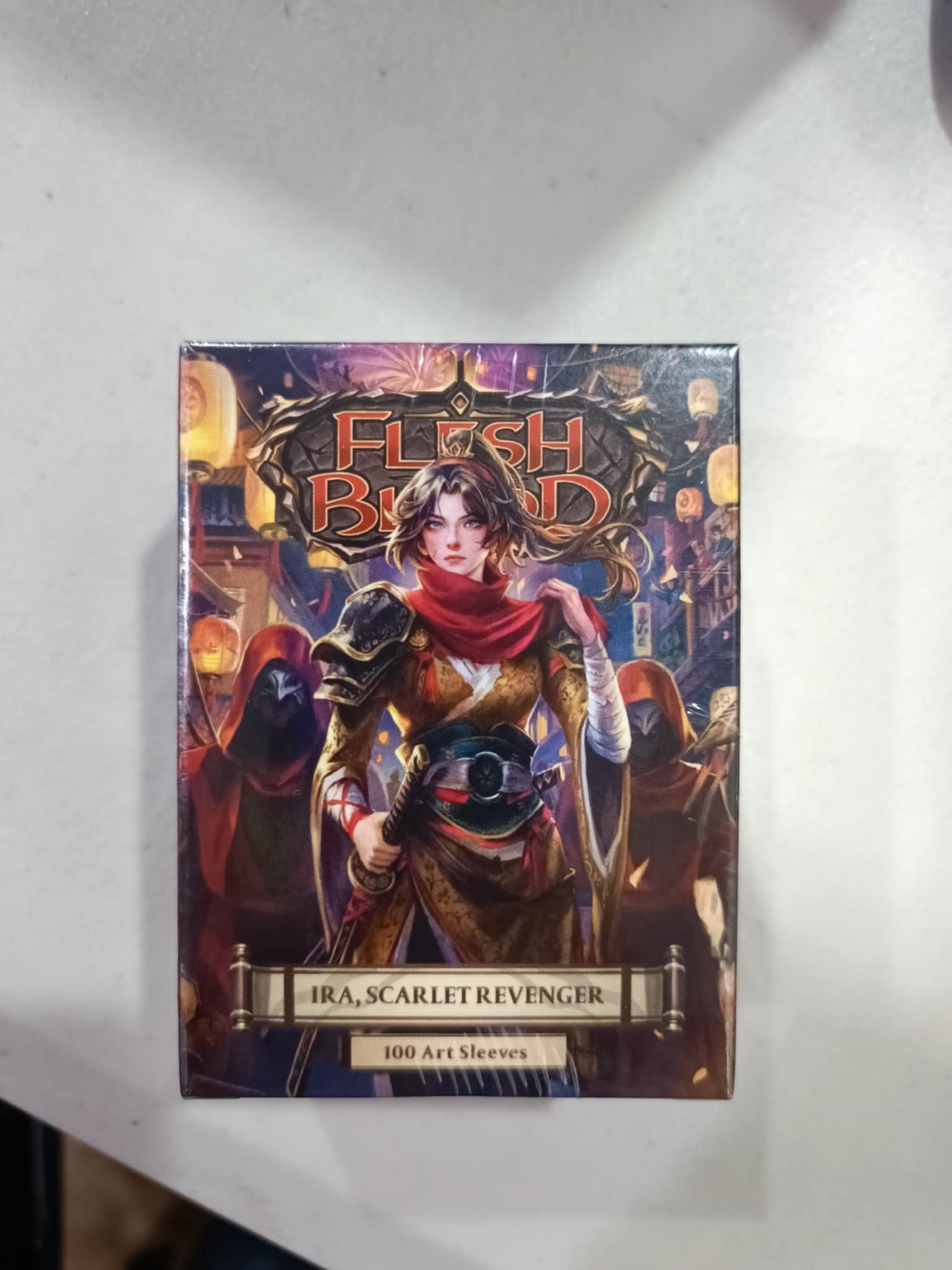Dragon Shield Art - Flesh And Blood - Ira,Scarlet Revenger - 100Ct Sle Neutral Grounds Online Dragon Shield Art - Flesh And Blood - Ira,Scarlet Revenger - 100Ct Sle Neutral Grounds Online