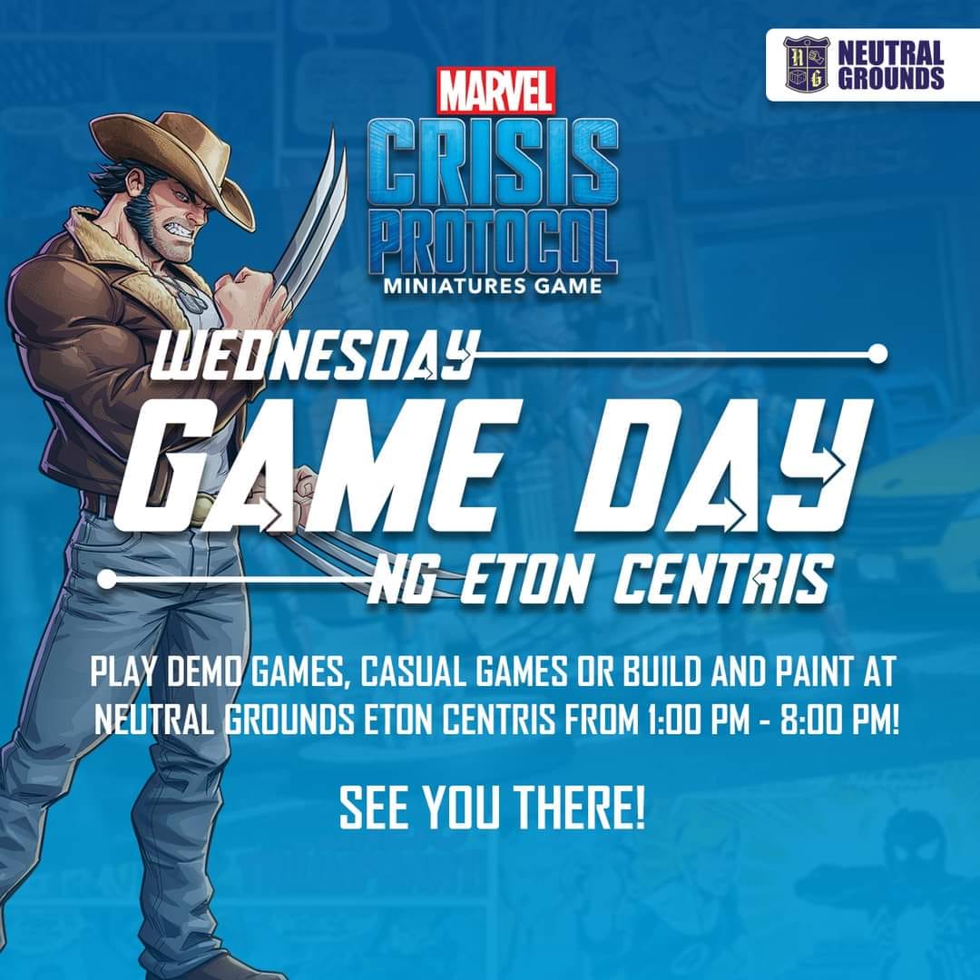 Marvel Crisis Protocol - Demos, Casual Games and Paint Sessions