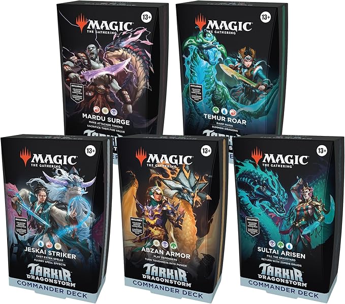 [PRE ORDER] Magic: The Gathering Tarkir: Dragonstorm - Commander Decks Set 5