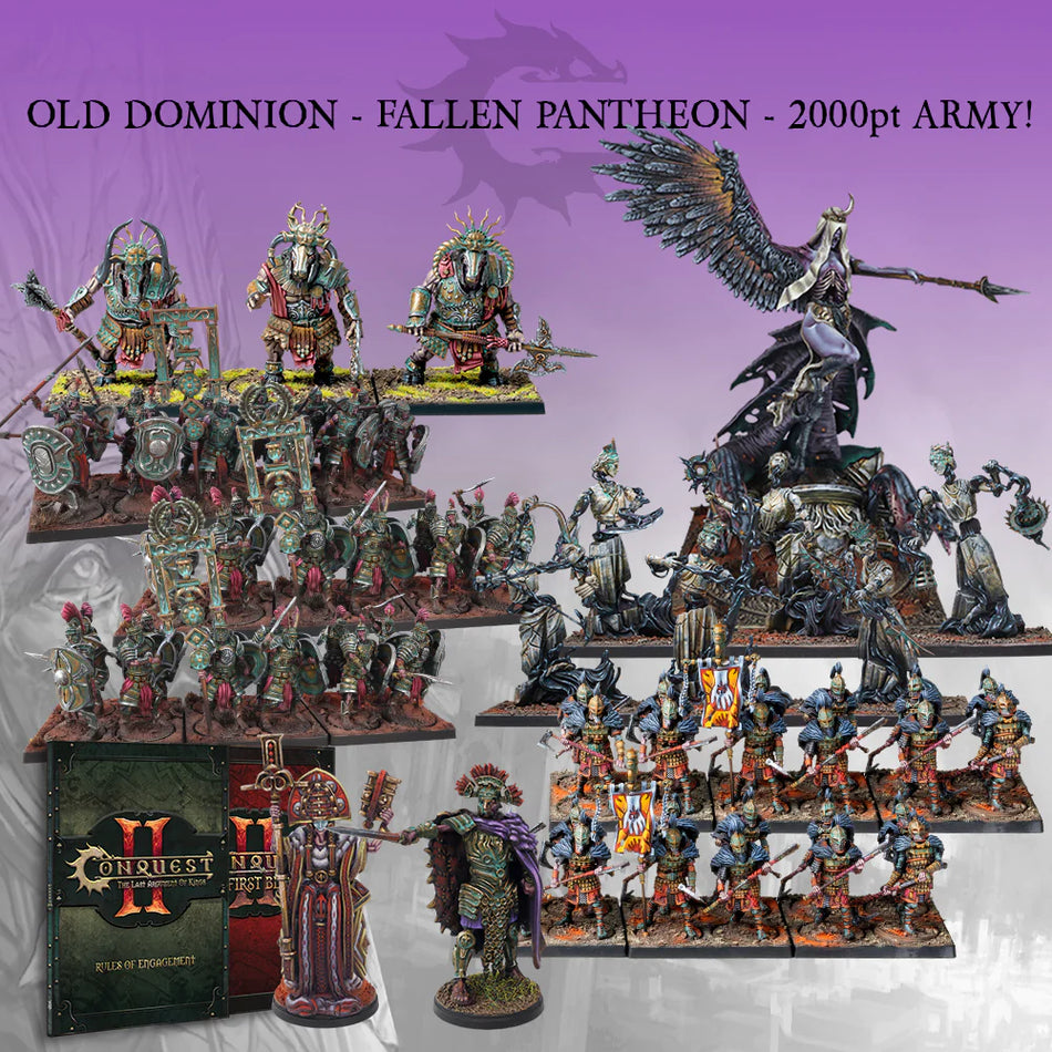 Conquest: - Old Dominion - Fallen Pantheon 2000pt Army