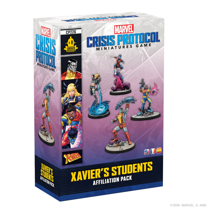 [PRE ORDER] Marvel: Crisis Protocol - Xavier’s Students Affiliation Pack
