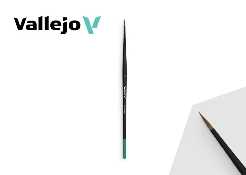 Vallejo - Brush Pro Modeler Natural Hair Round No. 2