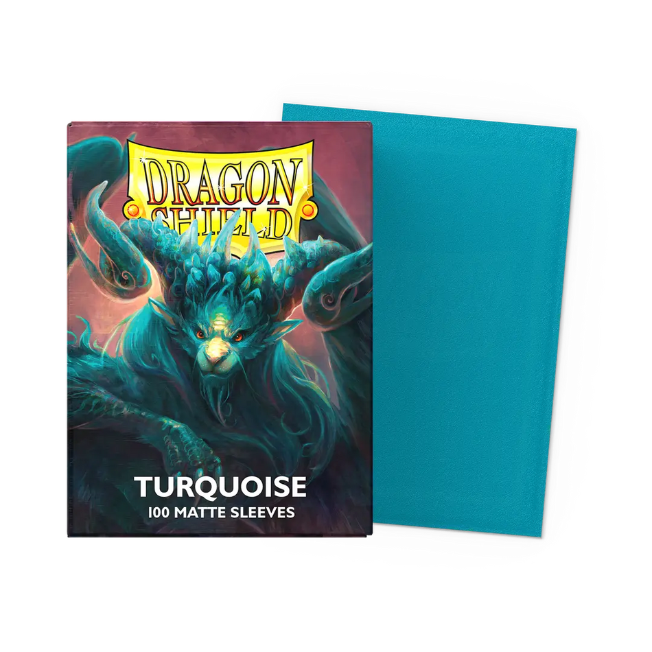 Dragon Shield -  Turquoise - Players' Choice Matte Sleeves