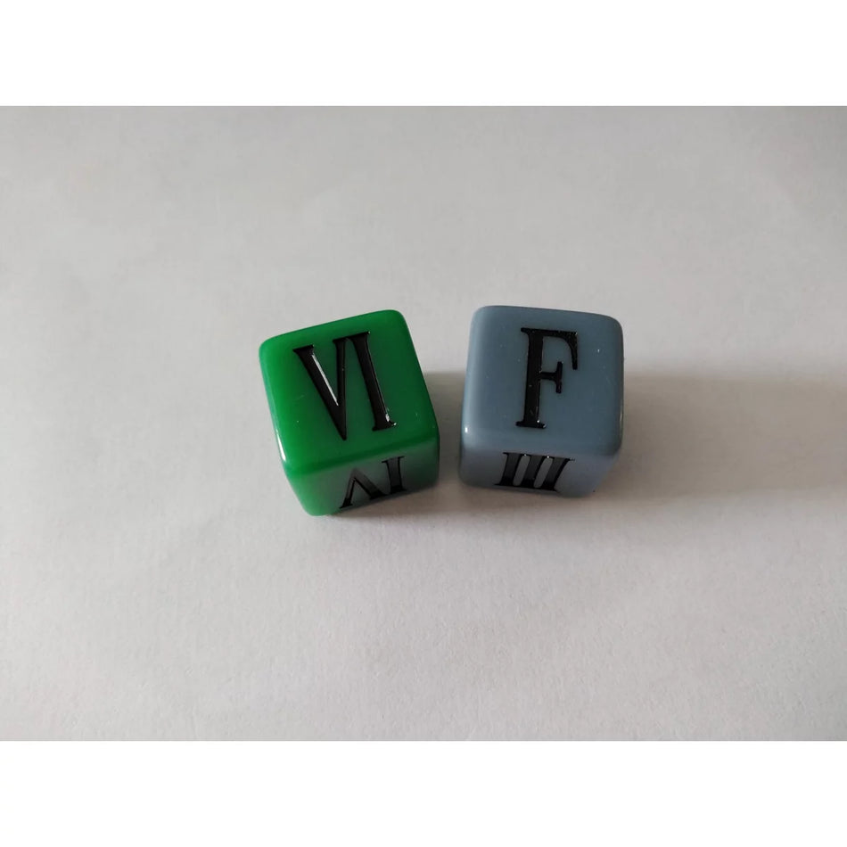 Final Fantasy Dicepack - 15 mm D6 Dice Pack (Water & Wind)
