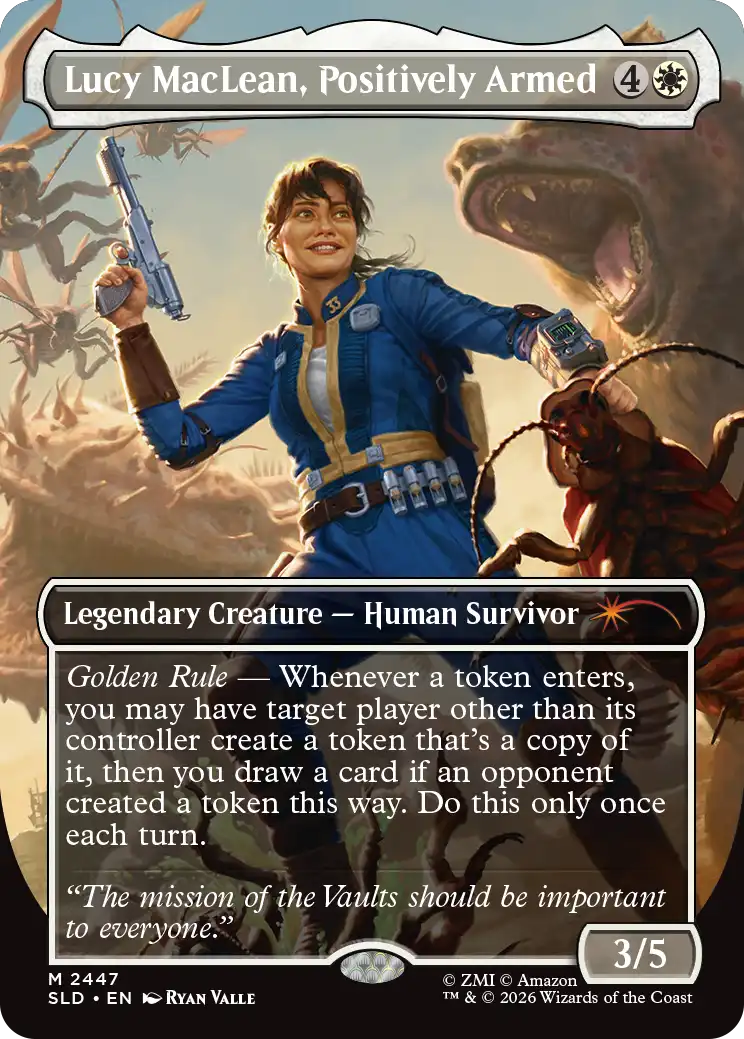 [PRE ORDER] Magic: The Gathering Secret Lair x Fallout®: Beyond Vault 33 (Non-Foil)