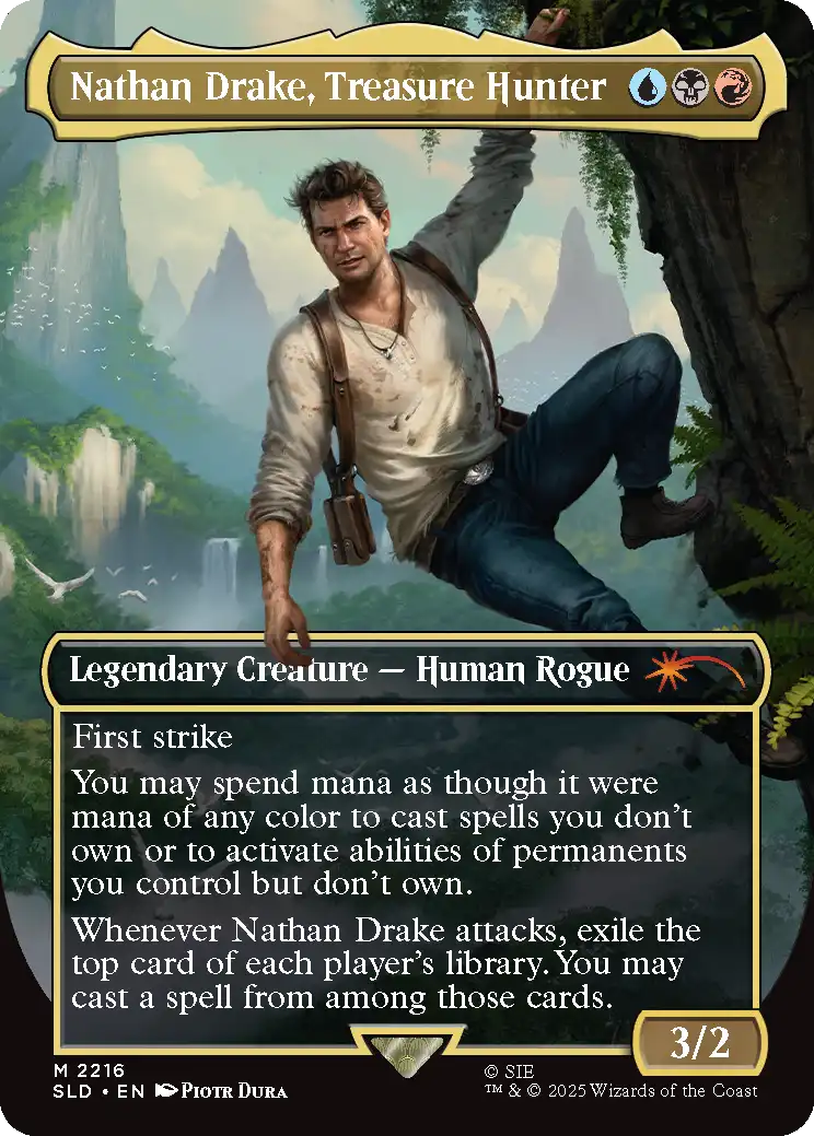 [PRE ORDER] Magic: The Gathering - Secret Lair x Uncharted (Non-Foil)