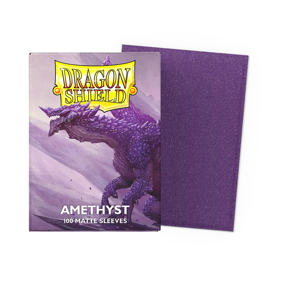 Dragon Shield - Amethyst - Matte Sleeves