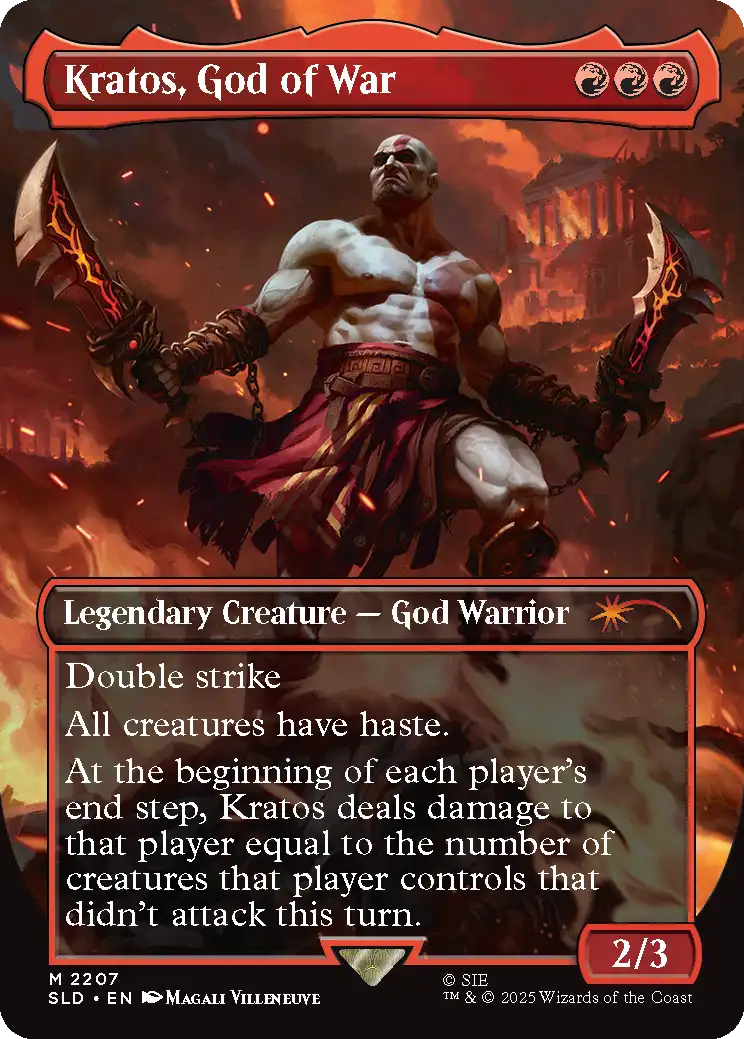 [PRE ORDER] Magic: The Gathering - Secret Lair x God of War: Greek (Non-Foil)