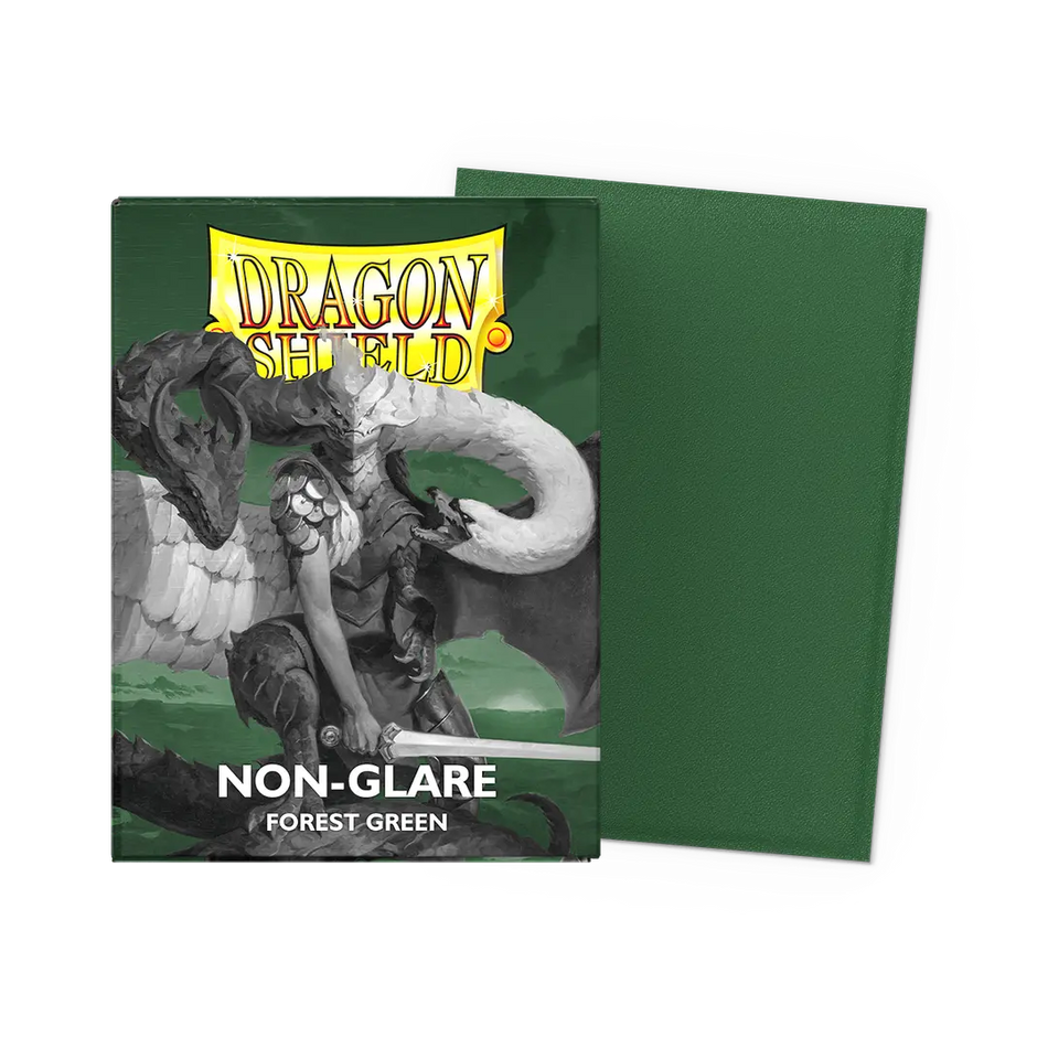 Dragon Shield - Forest Green - Non-Glare - Matte Sleeves - Standard Size