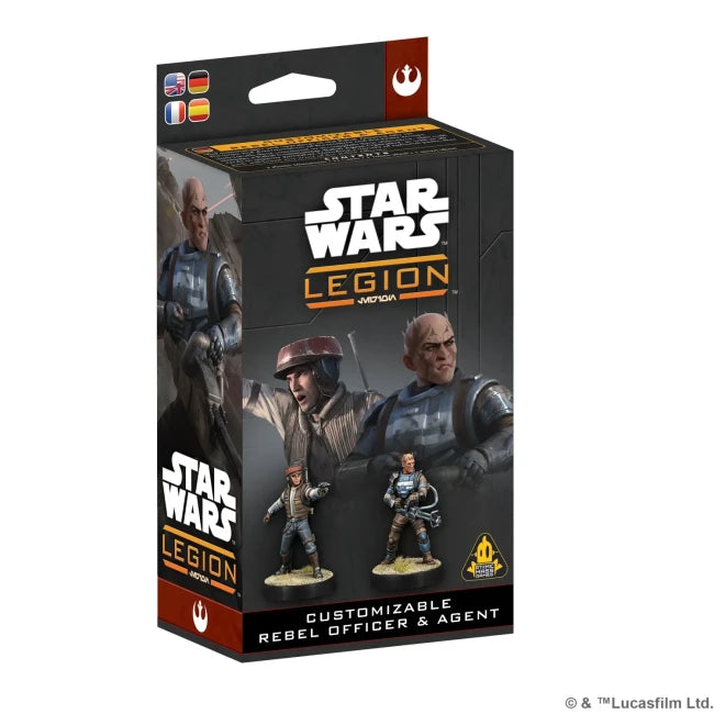Star Wars: Legion: Customizable Rebel Officer & Agent