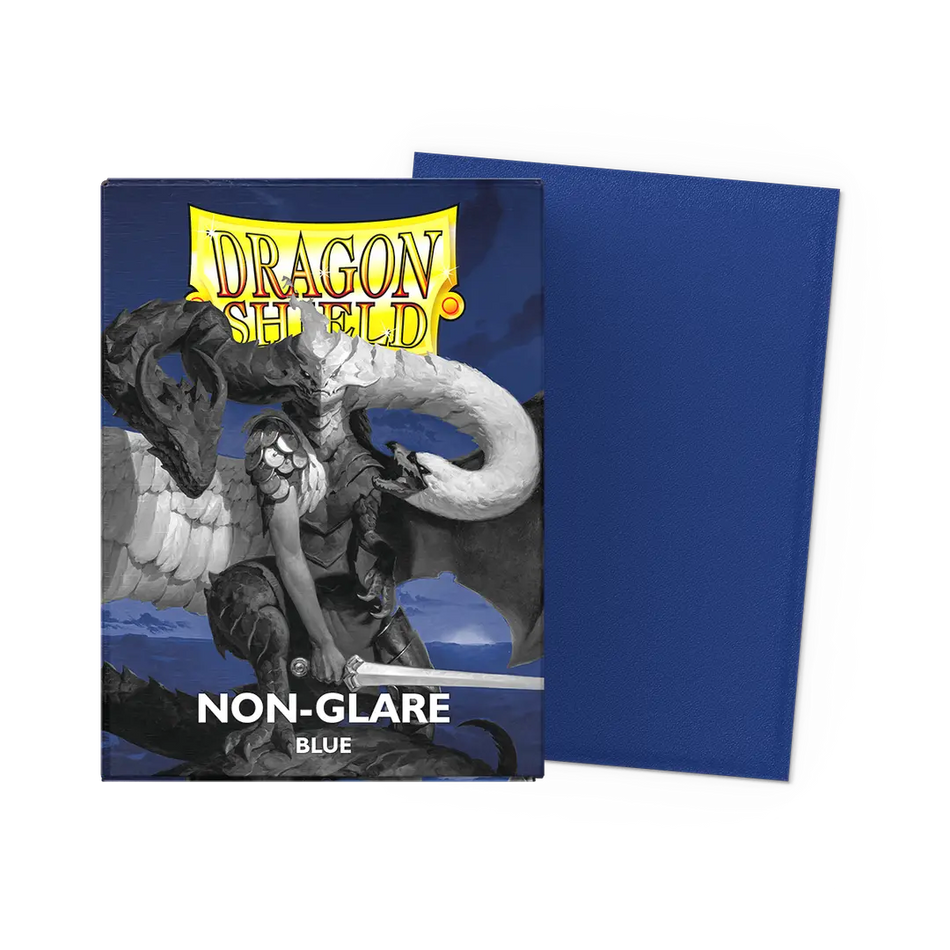 Dragon Shield - Blue - Non-Glare - Matte Sleeves - Standard Size