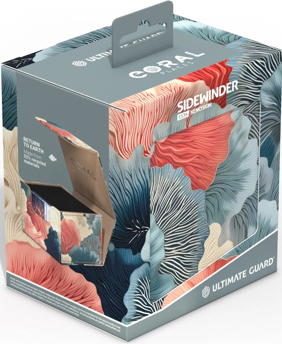 Ultimate Guard - Sidewinder XenoSkin Deck Case 133+ Coral Places - Reef Flowers
