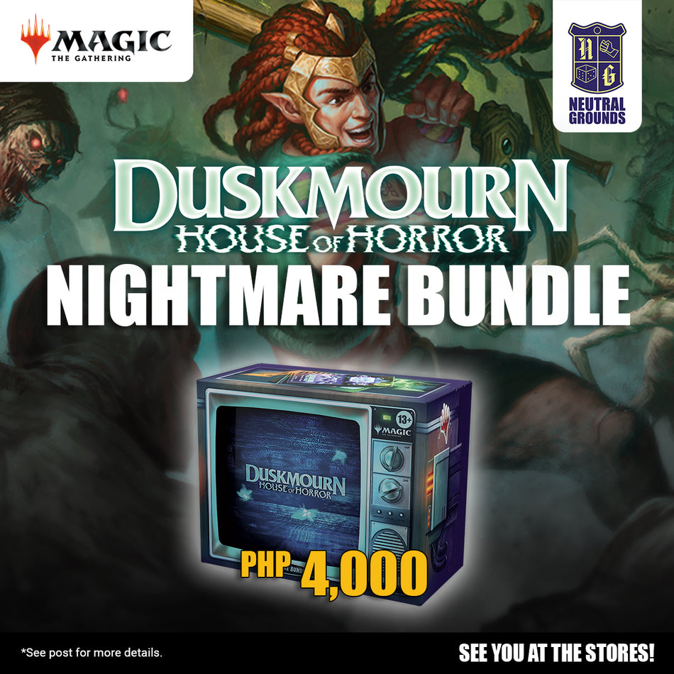 [PRE ORDER] Magic: The Gathering Duskmourn: House of Horror Nightmare Bundle