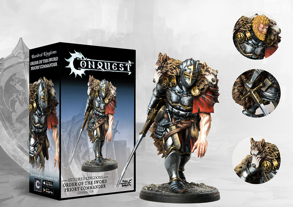 Conquest - Order of the Sword Priory Commander Hundred Kingdoms