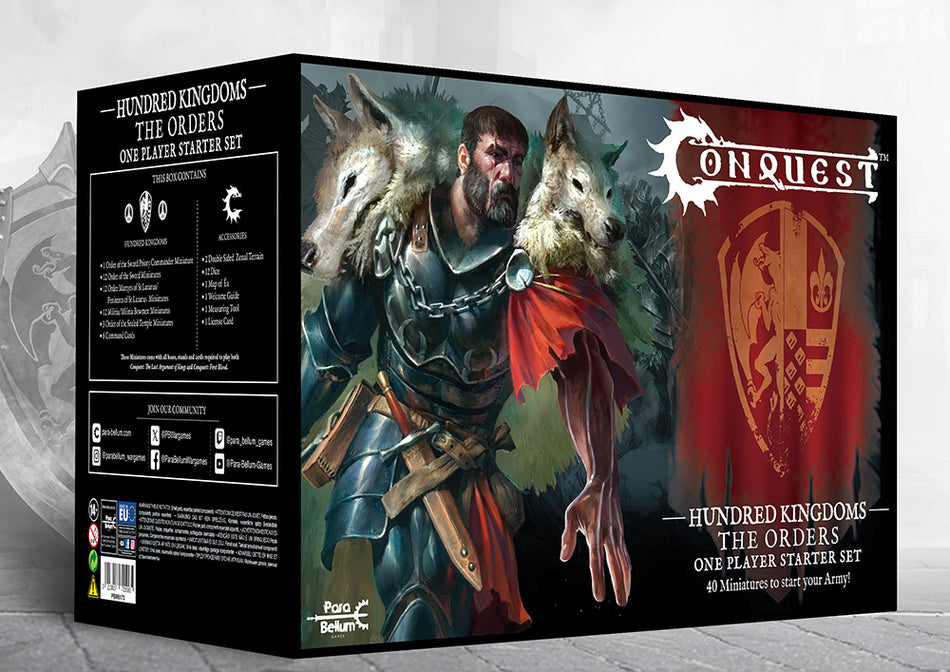 Conquest - The Orders One Player Starter 2026 Hundred Kingdoms