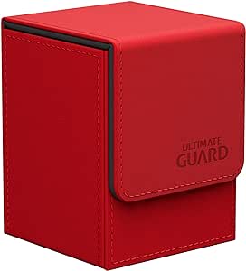 Ultimate Guard Flip Deck Case 100+ Leatherette - Red