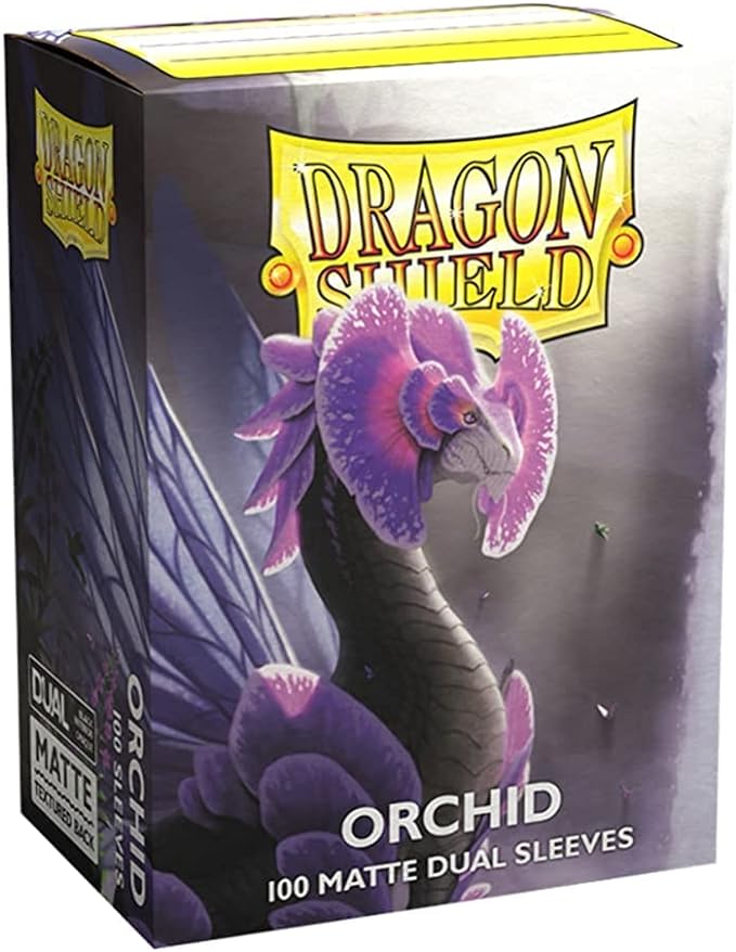 Dragon Shield Dual - Matte Orchid - 100Ct sleeves