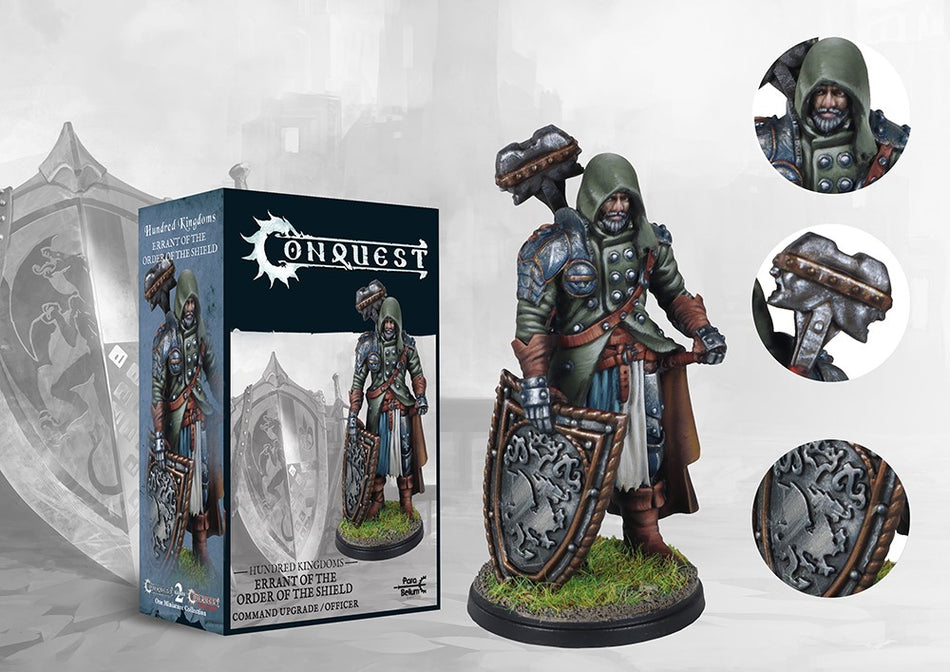 [PRE ORDER] Conquest - Errant of the Order of the Shield (Character) - Hundred Kingdoms