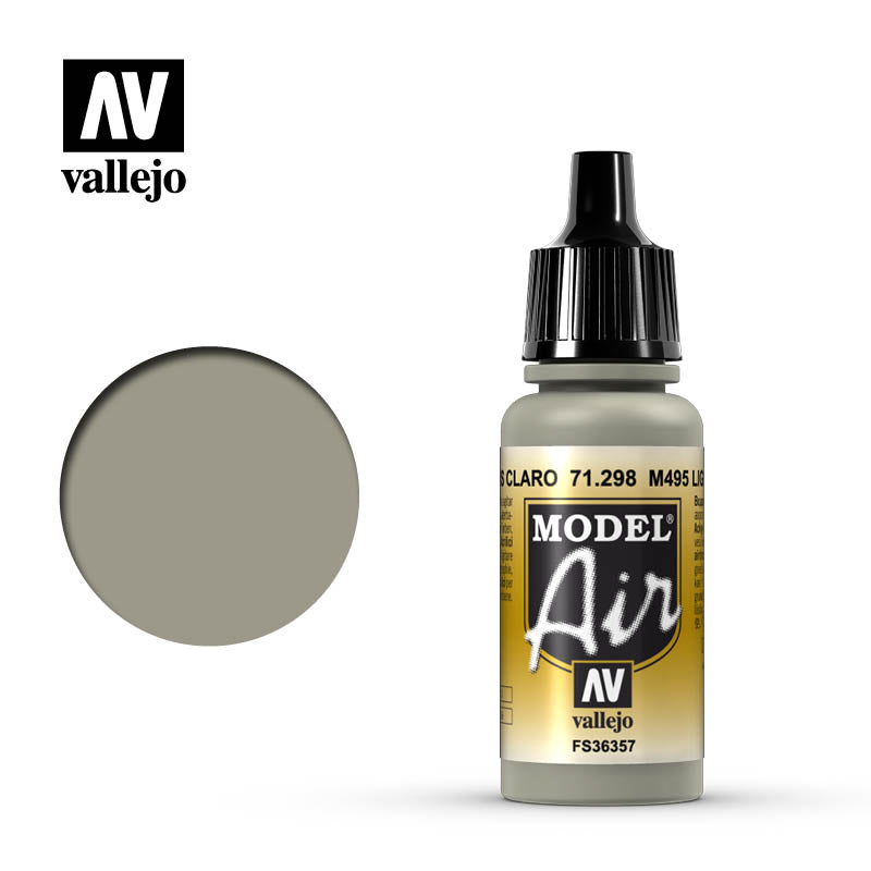 Vallejo - Model Air - M495 Light Grey 17ml