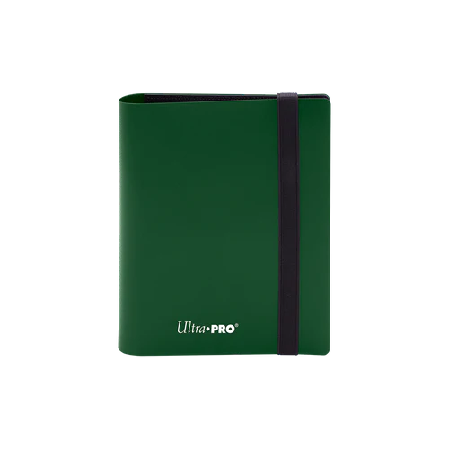 Ultra Pro Eclipse 2-Pocket PRO-Binder - Forest Green