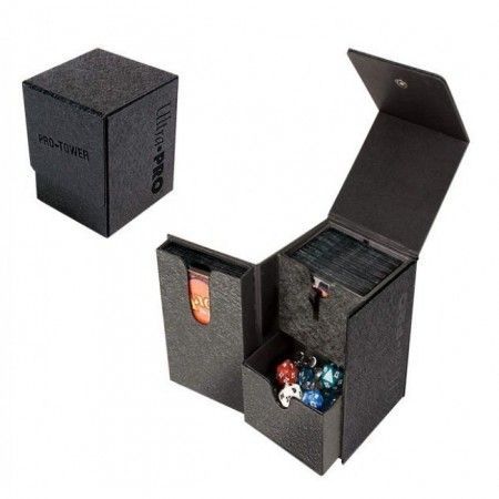 Ultra Pro PRO-Tower Deck Box Black