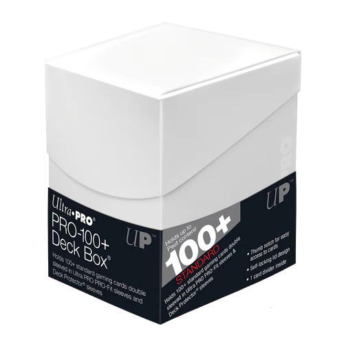 Ultra Pro Eclipse PRO 100+ Deck Box - Arctic White
