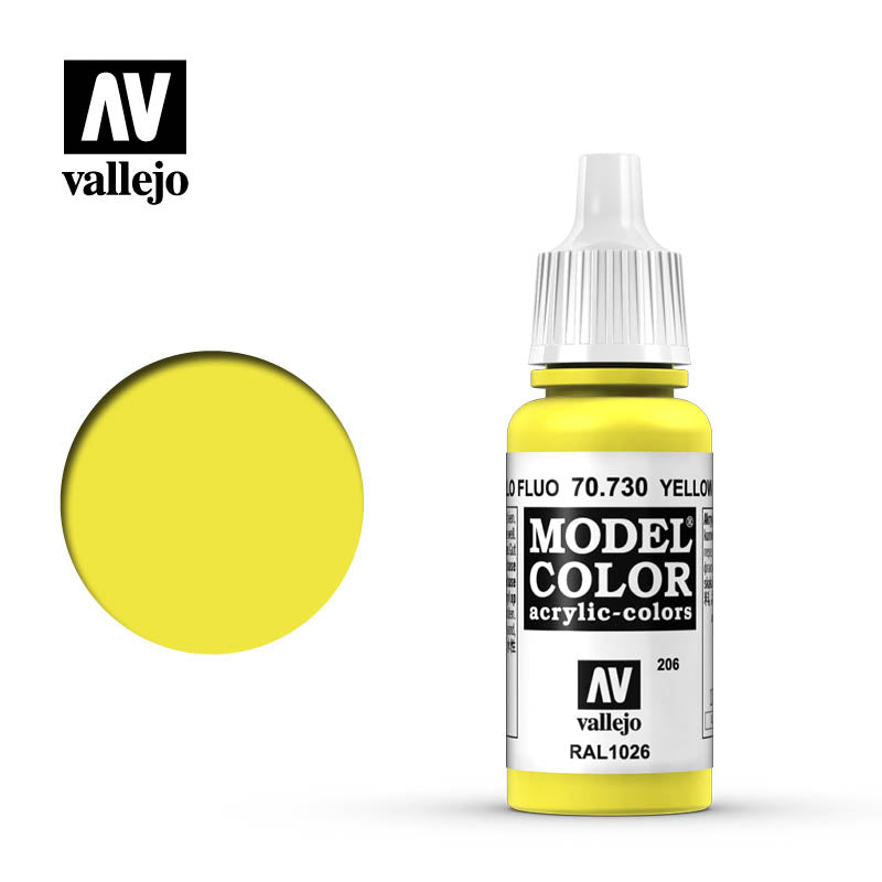 Vallejo - Model Color - Yellow Fluorescent 17ml