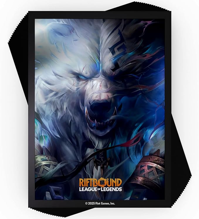 Riftbound: League of Legends Volibear Art Standard Size Card Sleeves (100ct)