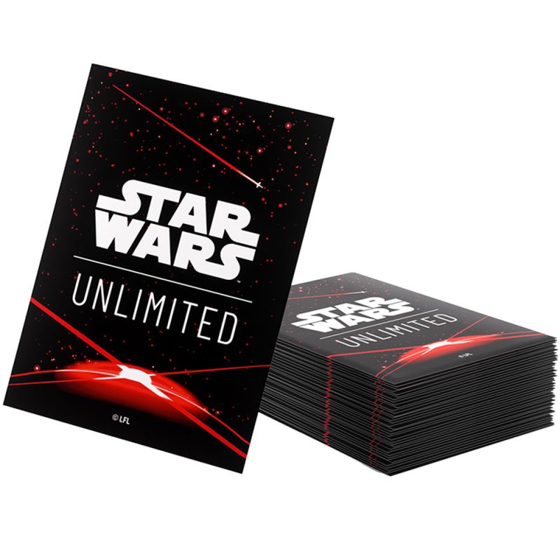 Game Genic - STAR WARS™: Unlimited Premium Art Sleeve - Card Back Red