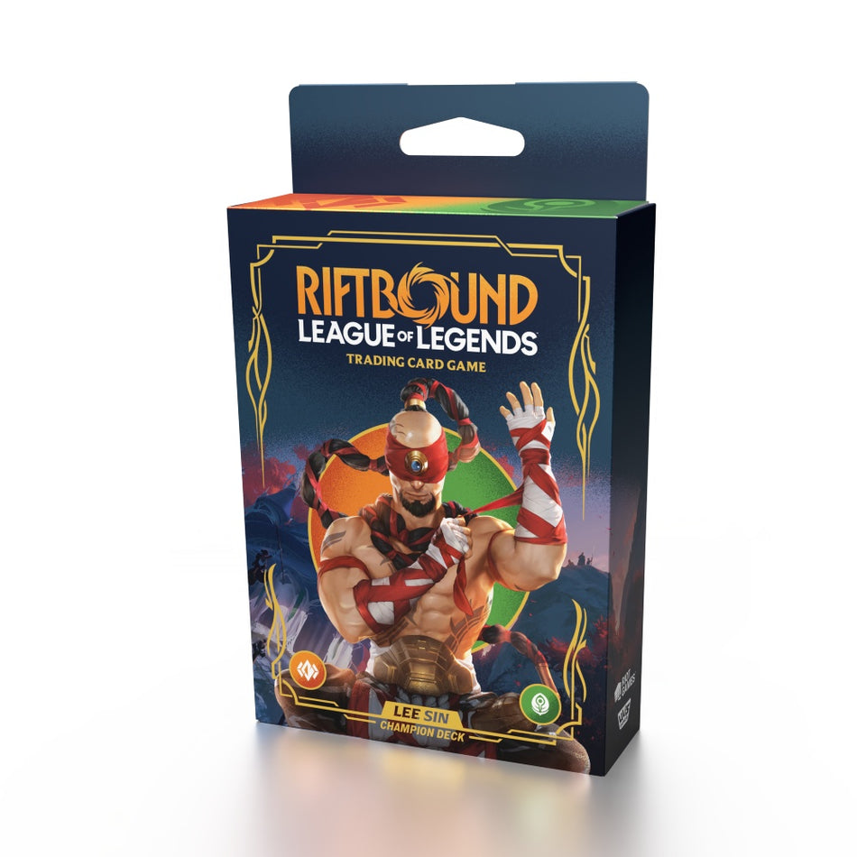 Riftbound: League of Legends Origins Champion Deck - Lee Sin Display (x4)