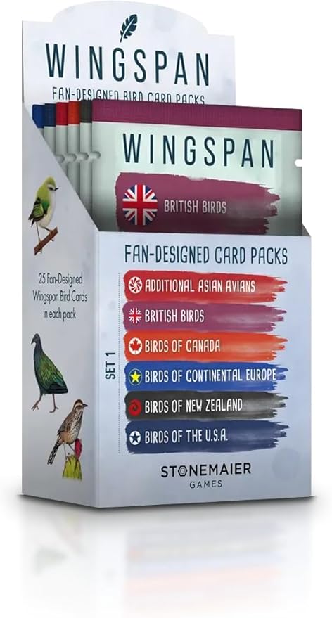 Wingspan Fan-Designed Bird Packs