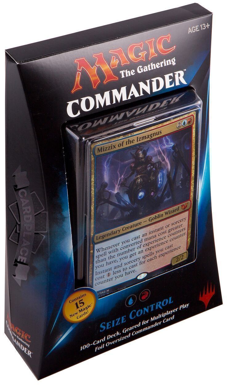 Magic: The Gathering Commander 2015 Edition - Seize Control Blue Red Deck New Sealed