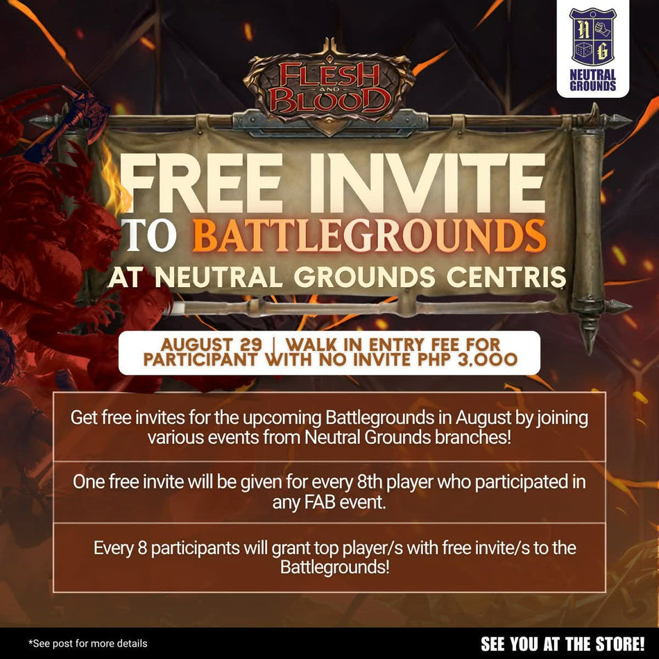 Flesh And Blood Battlegrounds NG Centris (OP)