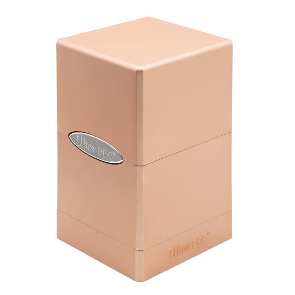 Ultra Pro Metallic Satin Tower Deck Box - Rose Gold Pink