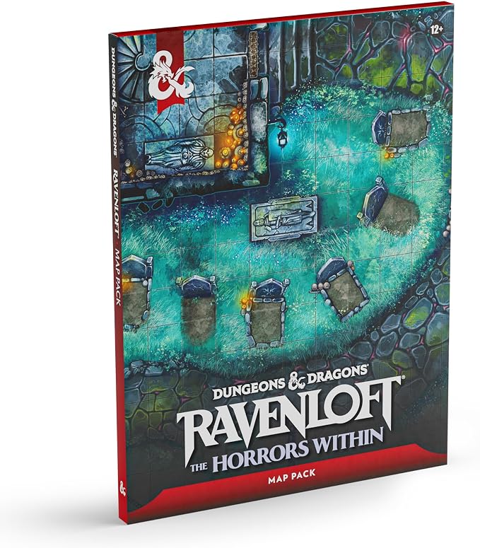 Dungeons & Dragons: Ravenloft The Horrors Within - Map Pack | D&D Accessories