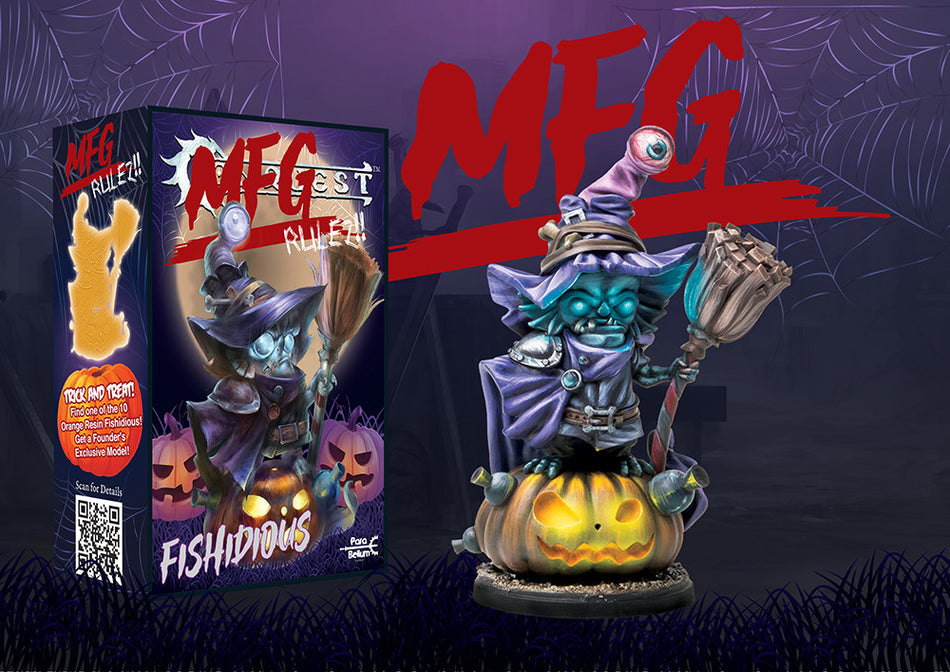 [PRE ORDER] Conquest - Murderous Fish Gnome - Fishidious, a Halloween Exclusive