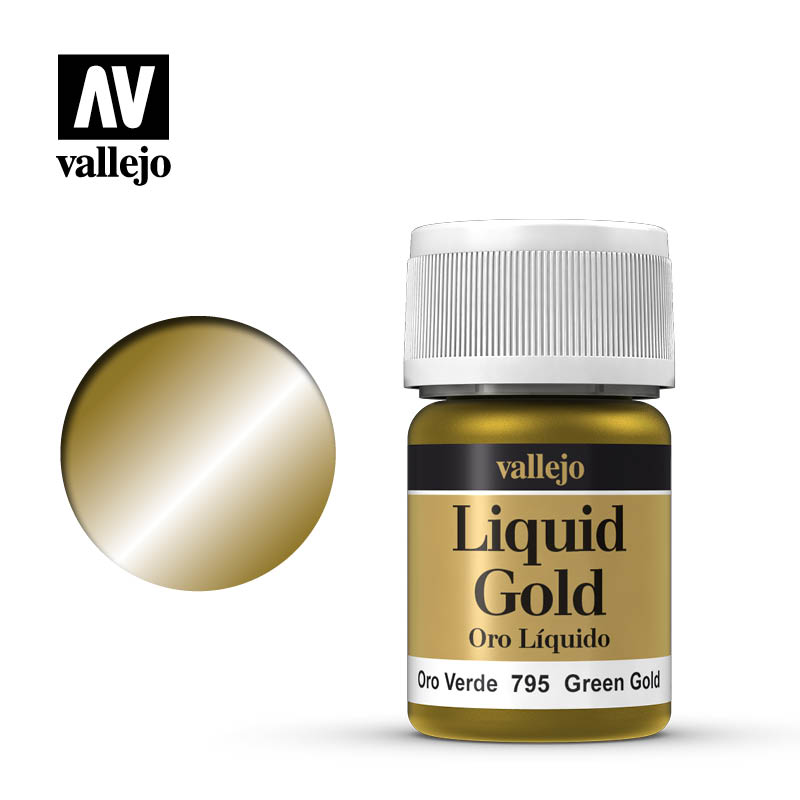 Vallejo - Liquid Gold - Green Gold 35ml