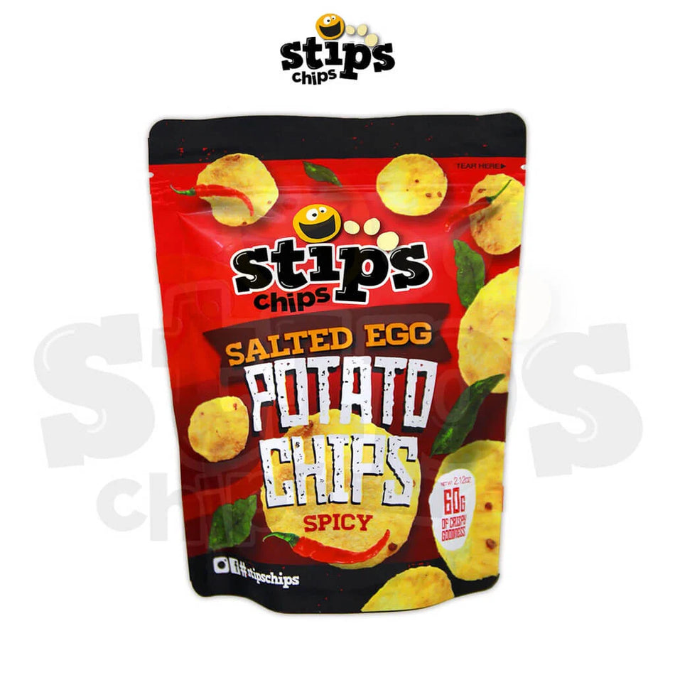 Stips Chips Salted Egg - Spicy (F&B)