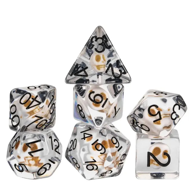 Coat of Arms - Transparent Skull Dice