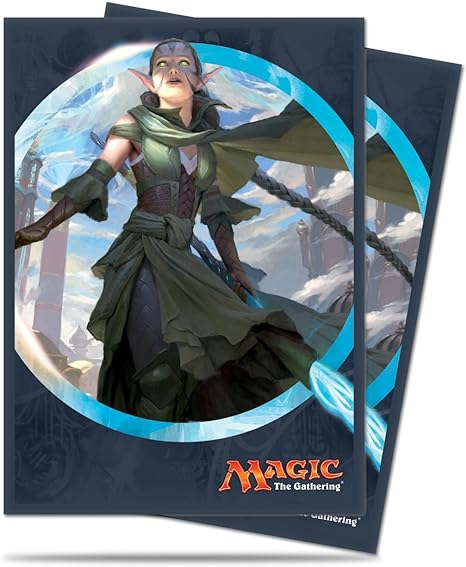 Ultra Pro Kaladesh Nissa, Vital Force Standard Deck Protector sleeve for Magic 80ct