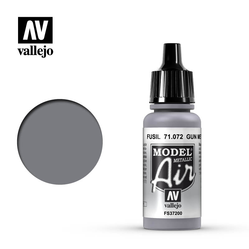 Vallejo - Model Air - Gunmetal (Metallic) 17ml