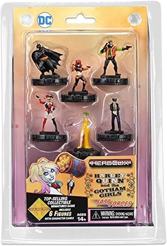 DC Comics HeroClix: Harley Quinn and the Gotham Girls Fast Forces