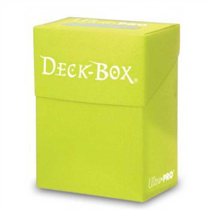 Ultra Pro Deck Box, Bright Yellow