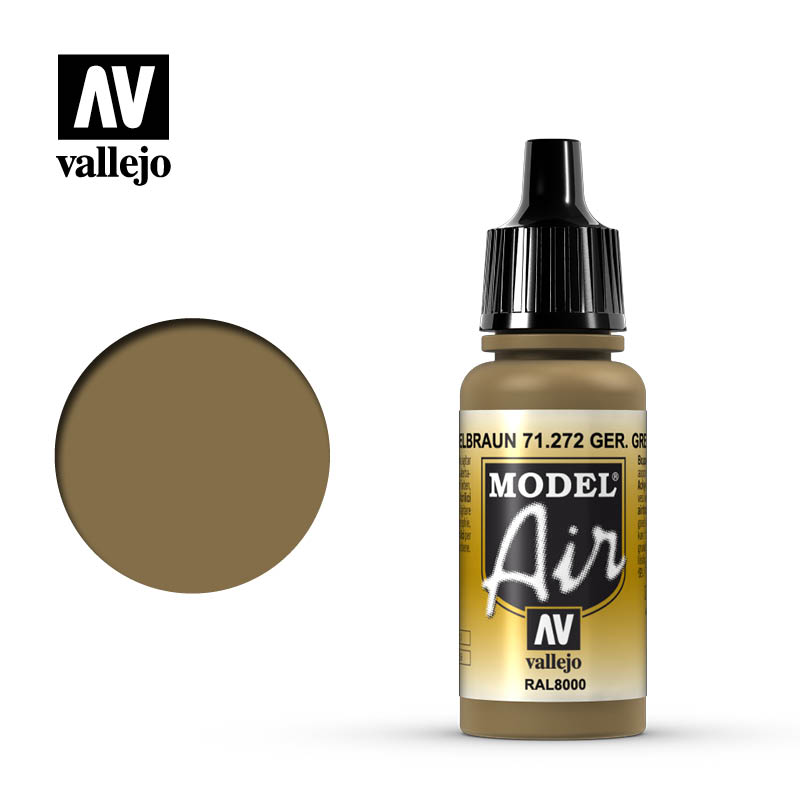 Vallejo - Model Air - German Yellow Brown 17ml