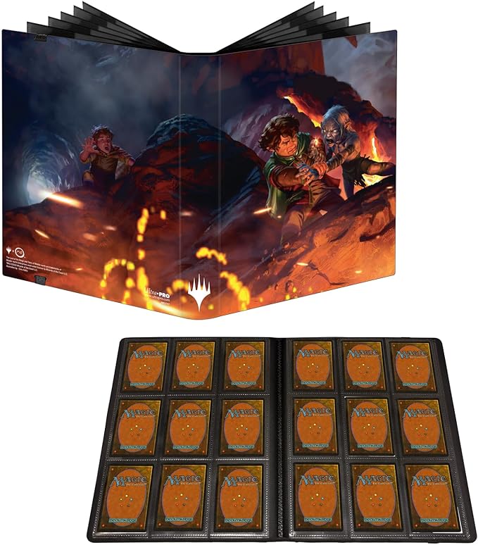 Ultra Pro The Lord of the Rings: Tales of Middle-earth Frodo & Gollum 9-Pocket PRO-Binder for Magic: The Gathering