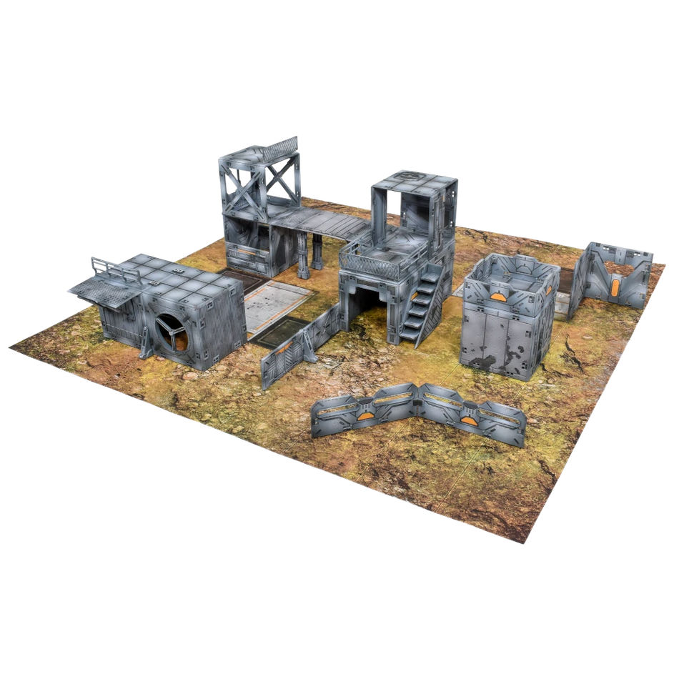 Halo: Flashpoint Deluxe Buildable 3D Terrain Set