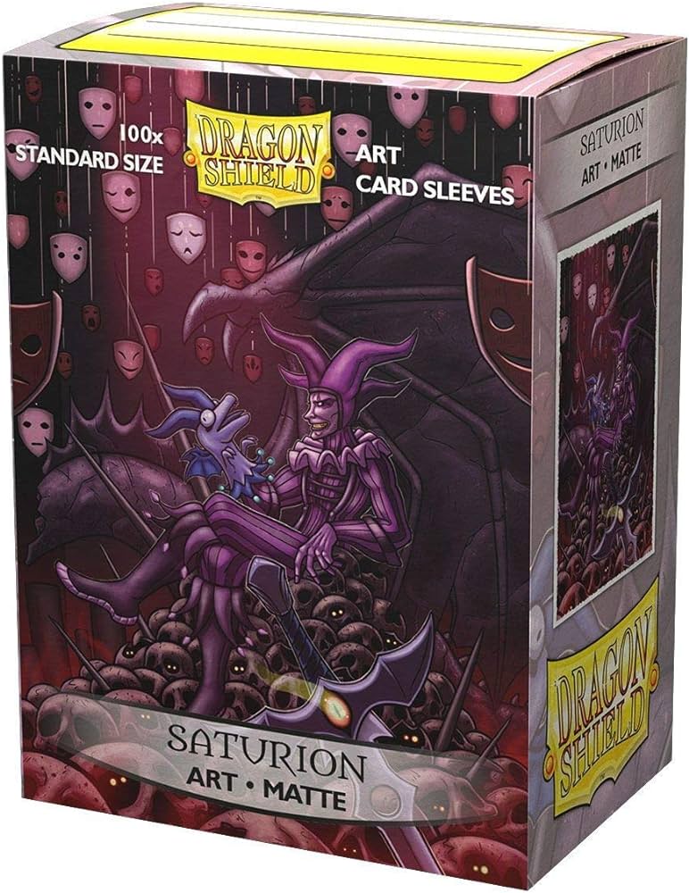 Dragon Shield Art - Saturion Matte - 100Ct Sleeves