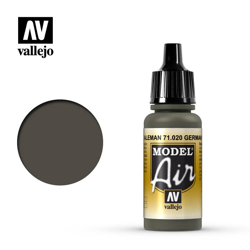 Vallejo - Model Air - Green Brown 17ml