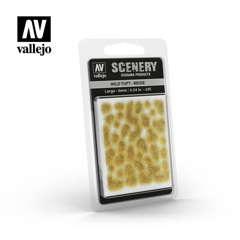 Vallejo - Wild Tuft BEIGE large:6mm / 0,24 in
